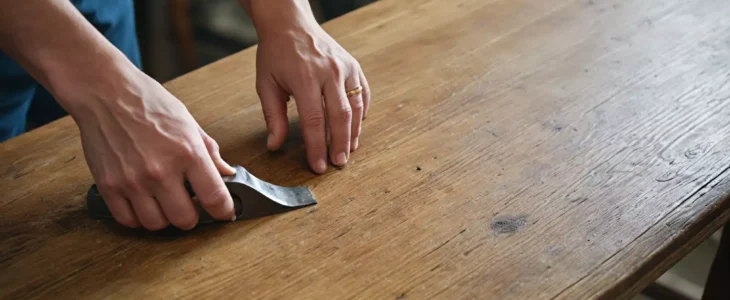 Jak odnowić blaty stołów zabytkowych?